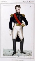 Jerome Bonaparte, ca. 1810 (gravering)