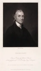 Joseph Priestley , engelsk-amerikansk teolog og kjemiker, ca 1800