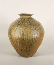 Stor krukke, Tamba-varer, Muromachi-perioden, 1400-1500-tallet