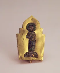 Link fra et diadem, som viser St. Mark the Evangelist, Kiev