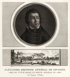 Louis-Alexandre Berthier, prins av Wagram, sjefsgeneral for Army of Italy