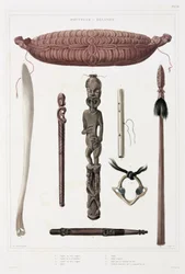 Maori-artefakter, New Zealand