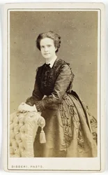 Maria Pia av Savoy - Dronning av Portugal, ca 1865
