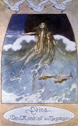 Havfruer, ca. 1900 (postkort)