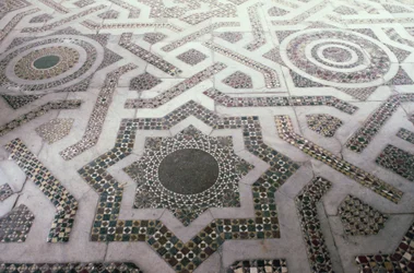 Mosaikkgulv i Monreale-katedralen, Sicilia (bilde)