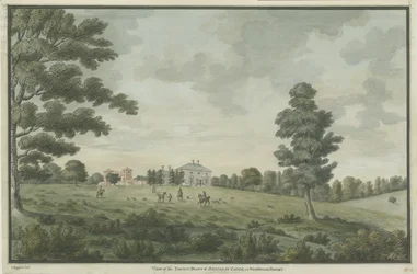 Needwood - Brickley Lodge: vannfargemaleri, nd [1786]