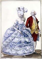 Nygifte, ca. 1780 (gravering)