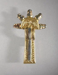 Par fibulae, alemanniske, 500-600-tallet