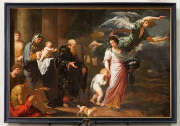 Sognekirke (Vår Frues sognekirke). Interiør. Maleri.