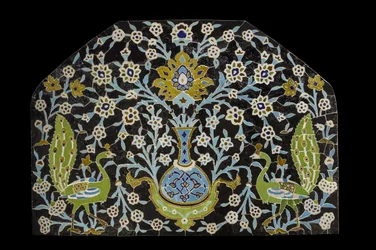 Påfuglpanel. Iran, Isfahan (?)