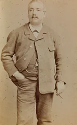 Portrett av Henri Foucart, død i Glasgow 31.12.1841, gymlærer ved Prince Imperial, direktør for skolen Olympe