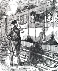 Jernbanesammenslåing.