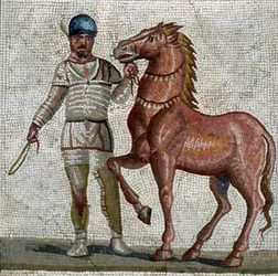 Romersk vognmann, ca. 2.-3. århundre e.Kr