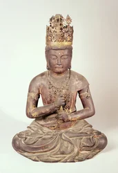 Sittende figur av Dainichi Nyorai
