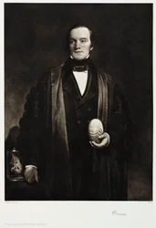 Sir Richard Owen, engelsk naturforsker og paleontolog, ca 1845