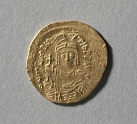 Solidus av Maurice Tiberius, 583-602