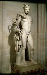 Statue av Hermes