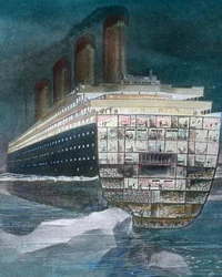 Dampskip på flott reise