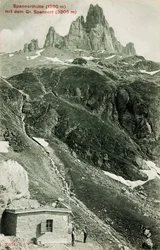 Sveits Sac Spannort Hut