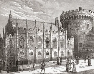 The Chapel Royal, Dublin Castle, Irland på slutten av 1800-tallet, fra Our Own Country publisert 1898