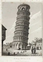 Det skjeve klokketårnet i Pisa