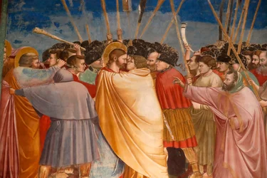 Scrovegni-kapellet. Fresco av Giotto