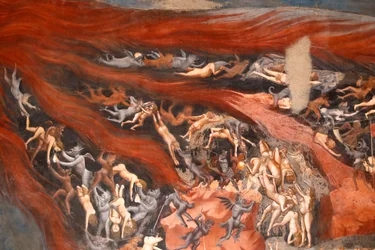 Scrovegni-kapellet. Fresco av Giotto