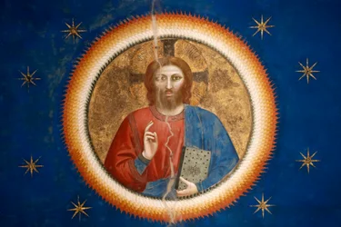 Scrovegni-kapellet. Fresco av Giotto