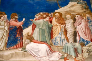 Scrovegni-kapellet. Fresco av Giotto
