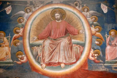 Scrovegni-kapellet. Fresco av Giotto