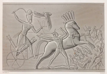 Theben: Karnak, nærbilde