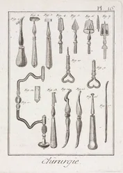 Trepanasjon: trepanasjonsinstrumenter