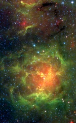 Trifid-tåken, c 2005