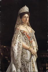Tsarina Alexandra Fyodorovna (1872-1918).