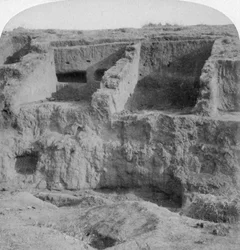 Boergrøft, Tugela-elven, Sør-Afrika, 1901