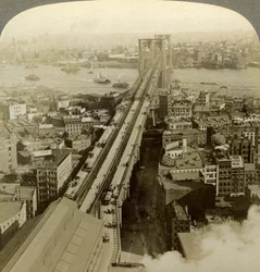 Brooklyn Bridge, New York, USA.