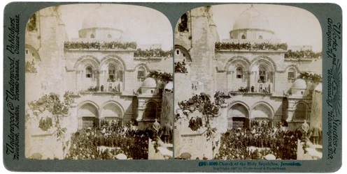 Den hellige gravs kirke, Jerusalem, Palestina, 1897.