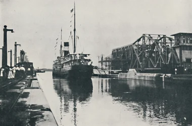 Åpning av Panamakanalen, 1916