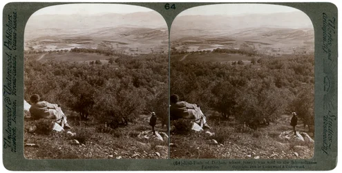 Dothan-sletten, Palestina, 1900.