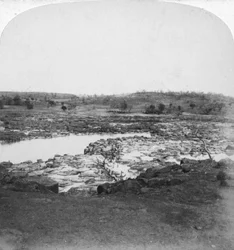 Tugela River, Natal, Sør-Afrika, Boer War, 1901