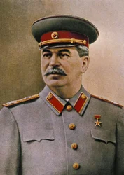 Portrett av Josef Stalin (1879 - 1953)