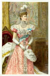 Alexandra, prinsesse av Wales, ca. 1900