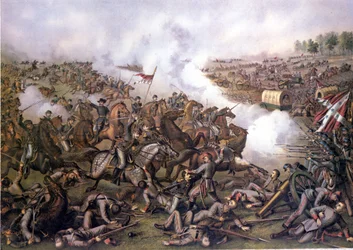 Amerikansk borgerkrig (1861–1865): Battle of Five Forks (Virginia) 1. april