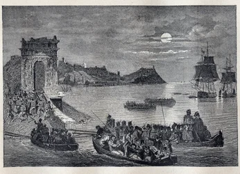 Ancona (Ancona) - Ancona-ekspedisjon til Italia lansert av Louis Philippe I natt til 22-23 februar