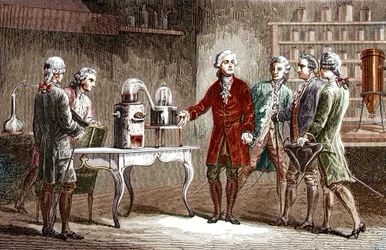 Antoine Laurent Lavoisier (1743-1894) utførte la decomposition de l