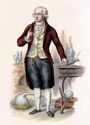 Antoine Laurent de Lavoisier (1743-1794), fransk kjemiker.