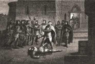 Drapet på Étienne Marcel i 1358 - i Henri Martins 