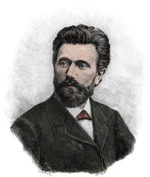 August Bebel (1840-1913), tysk marxistisk politiker og forfatter - Portrett av August Bebel (1840-1913), tysk politiker