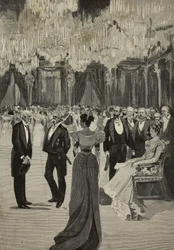 Ball i Karyatidsalen, Det kongelige slott, 12. mai