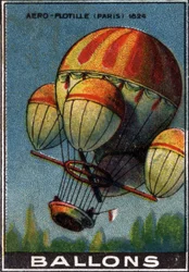 Ballonger ballonger fra Aero Flotilje de Paris